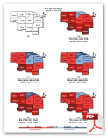 Ohio Presidential Northwest Region Maps: 2016-1856