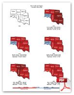Ohio Presidential Southwest Region Maps: 2016-1856